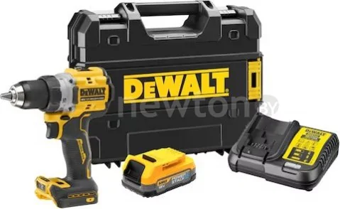 Дрель-шуруповерт DeWalt DCD800E1T (с 1-им АКБ 1.7 Ач, кейс)