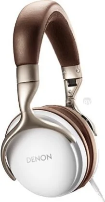 Наушники с микрофоном Denon AH-D1200 (белый/коричневый)