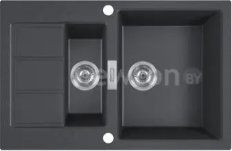 Кухонная мойка Franke Sirius 2.0 S2D 651-78 143.0618.687 (черный карбон)