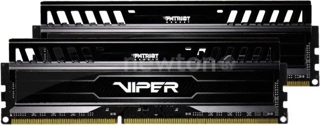 Оперативная память Patriot Viper 3 Black Mamba 2x4GB KIT DDR3 PC3-12800 (PV38G160C9K)