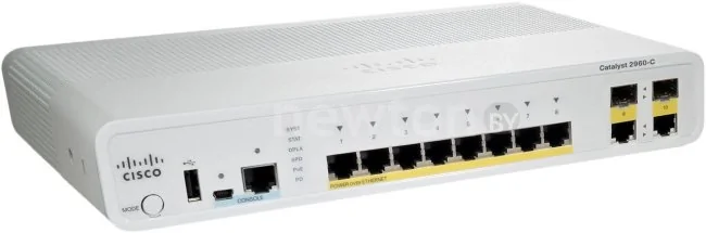 Коммутатор Cisco Catalyst 2960-C (WS-C2960C-8TC-L)