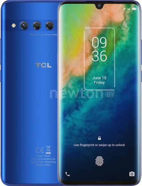 Телефон TCL 10 Plus 6GB/256GB (лунный синий)