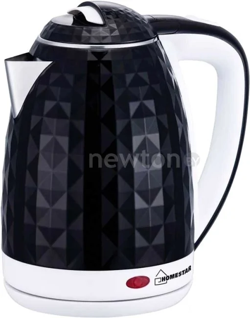 Электрический чайник HomeStar HS-1015 (черный/белый)