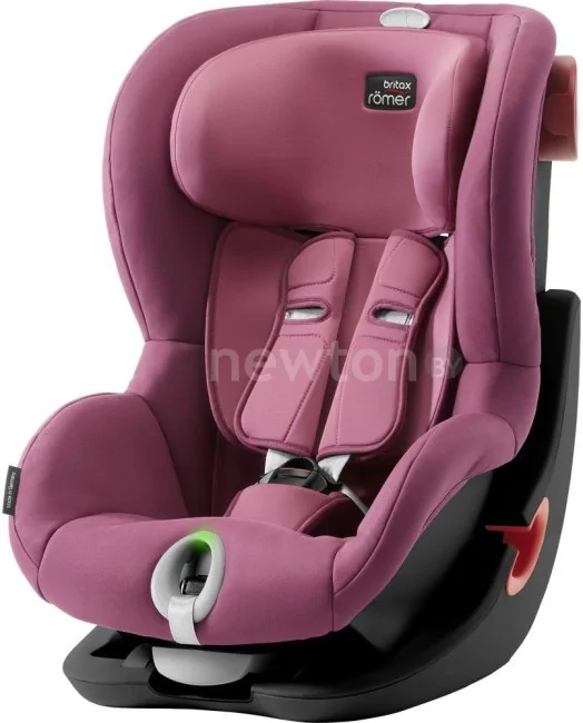 Детское автокресло Britax Romer King II LS Black Series (розовое вино)