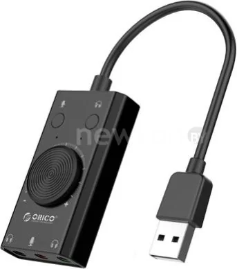 USB аудиоадаптер Orico SC2-BK