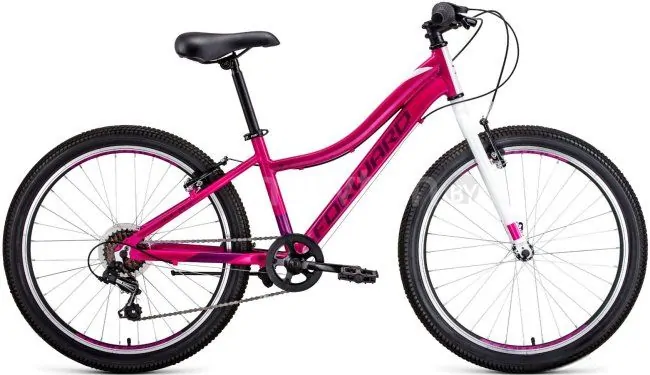 Велосипед Forward Jade 24 1.0 disc 2020 (розовый)