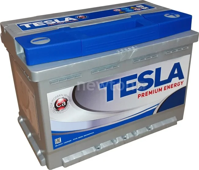 Автомобильный аккумулятор Tesla Premium Energy 60 R (60 А·ч)