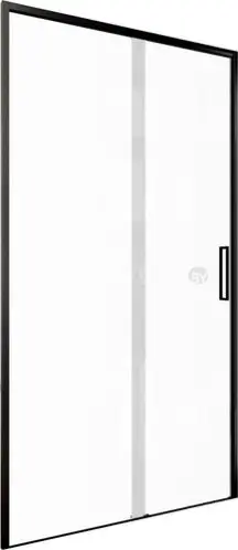 Душевая дверь Aquanet Pleasure Evo 130 AE65-N130-BT (черный анодированный/прозрачное стекло)