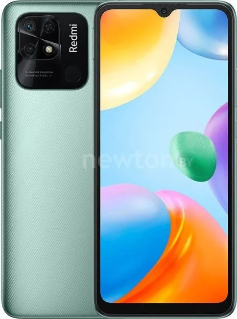 Телефон Xiaomi Redmi 10C NFC 4GB/128GB международная версия (мятный)