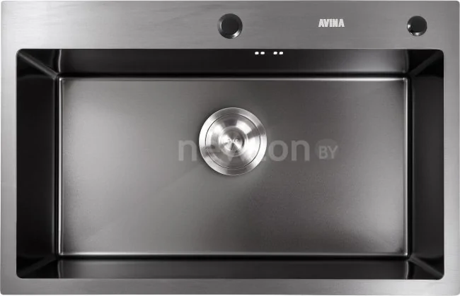 Кухонная мойка Avina HM7045 PVD (графит)