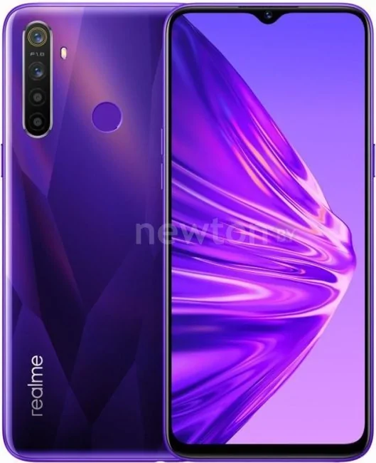 Телефон Realme 5 RMX1927 3GB/64GB (фиолетовый кристалл)
