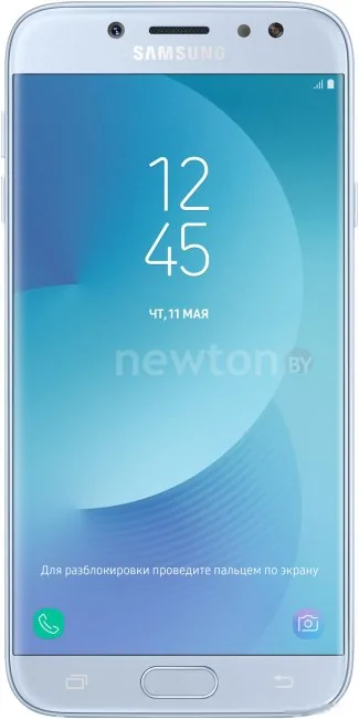 Телефон Samsung Galaxy J7 (2017) Dual SIM (голубой) [SM-J730FM/DS]