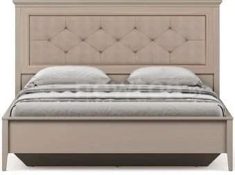 Кровать Black Red White Classic LOZ160x200 с подъемным механизмом и мягким элементом (глиняный серый)