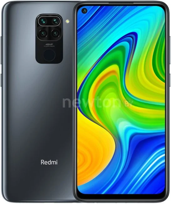 Телефон Xiaomi Redmi Note 9 3GB/64GB международная версия с NFC (черный)