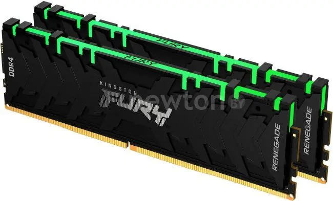 Оперативная память Kingston FURY Renegade RGB 2x8GB DDR4 PC4-24000 KF430C15RBAK2/16