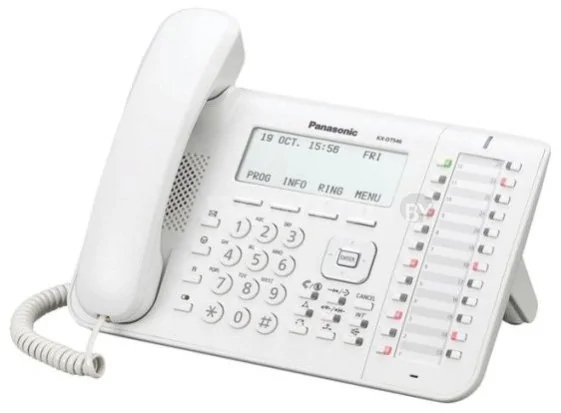 Проводной телефон Panasonic KX-DT546 White