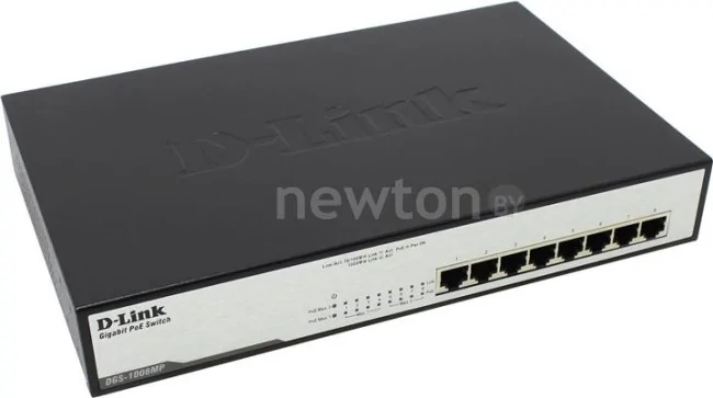 Коммутатор D-Link DGS-1008MP/A1A