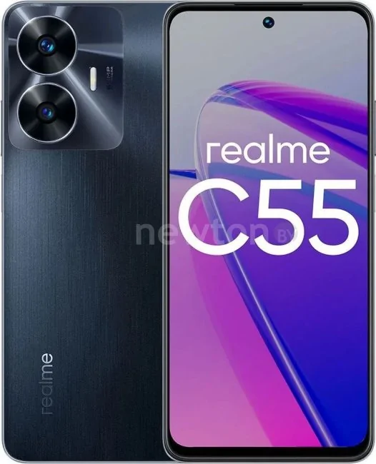 Смартфон Realme C55 6GB/128GB с NFC международная версия (черный)