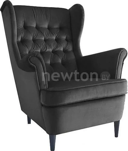 Интерьерное кресло Signal Harry Velvet Bluvel 19 (черный)