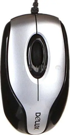 Мышь Delux DLM-363B (серебристый)