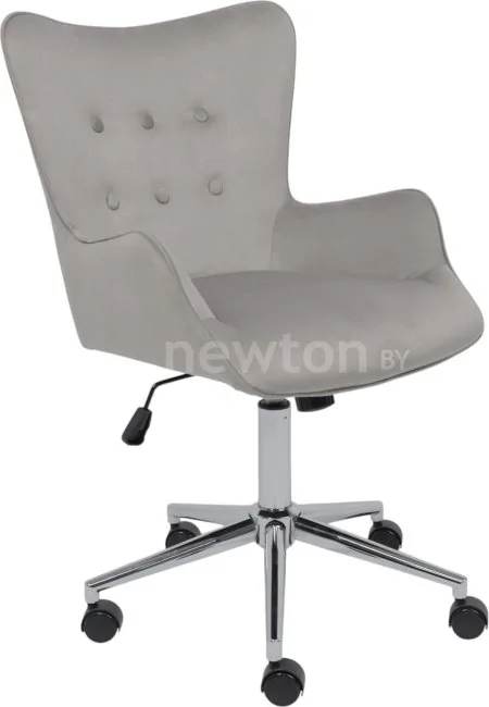 Офисное кресло AksHome Bella Chrome Seven 324 (велюр/серый)