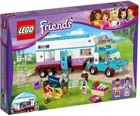 Конструктор LEGO Friends 41125 Ветеринарная машина для лошадок