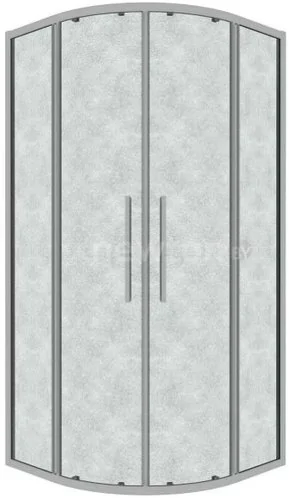 Душевой уголок Grossman Cosmo 80x80x195 301.K33.02.8080.10.02 (хром/шиншилла стекло)