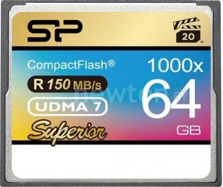 Карта памяти Silicon-Power Superior CF 1000X SP064GBCFC1K0V10 64Gb