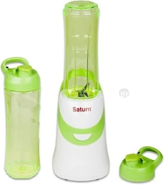 Стационарный блендер Saturn ST-FP9089 (белый/зеленый)