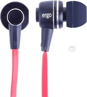 Наушники с микрофоном Ergo ES-200i (черный)