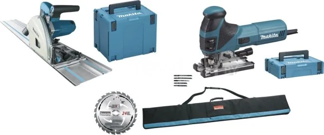 Makita MEU029J (погружная пила, лобзик, 2 кейса)