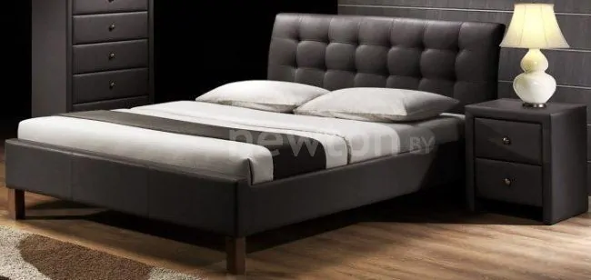 Кровать Halmar Samara 160x200 (черный)