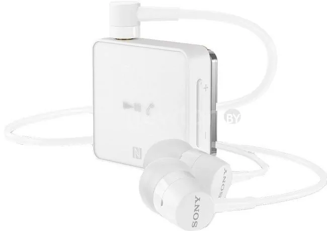 Наушники с микрофоном Sony SBH24 (белый)
