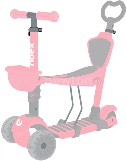 Самокат Ridex Starlet (розовый)