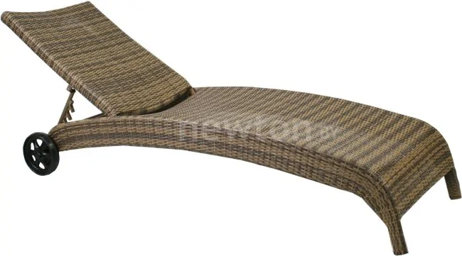 Шезлонг Home4you Wicker (капучино)