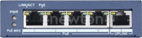 Неуправляемый коммутатор Hikvision DS-3E0505P-E