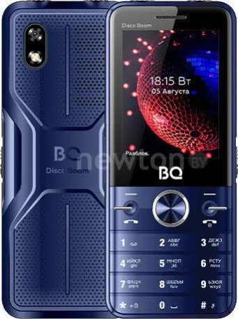 Кнопочный телефон BQ BQ-2842 Disco Boom (синий)