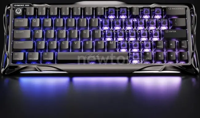 Клавиатура Gravastar Mercury V60 Pro Deluxe Edition Gunmetal (GravaStar UFO Magnetic)