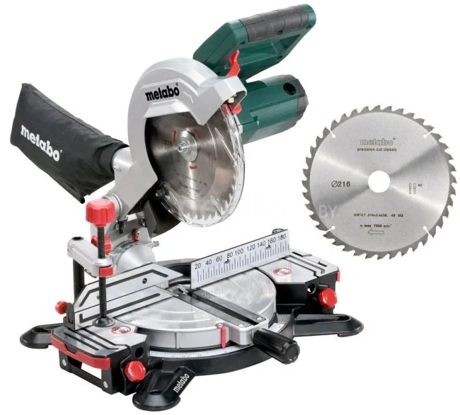 Торцовочная пила Metabo KS 216 M Lasercut Set 690874000