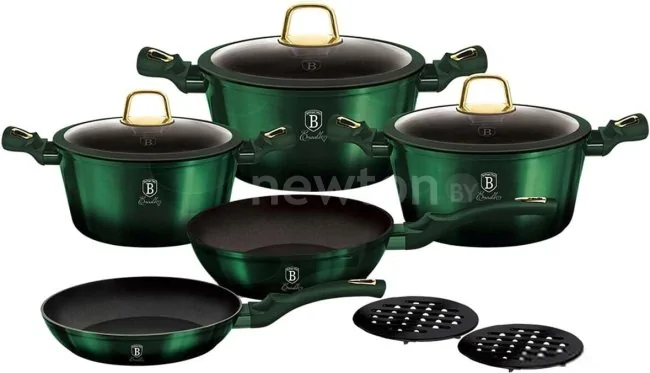 Набор кастрюль Berlinger Haus Moonlight Edition BH-6065