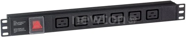Блок розеток ExeGate ServerPro PDU-19H012 Al-6С19-C20-SW