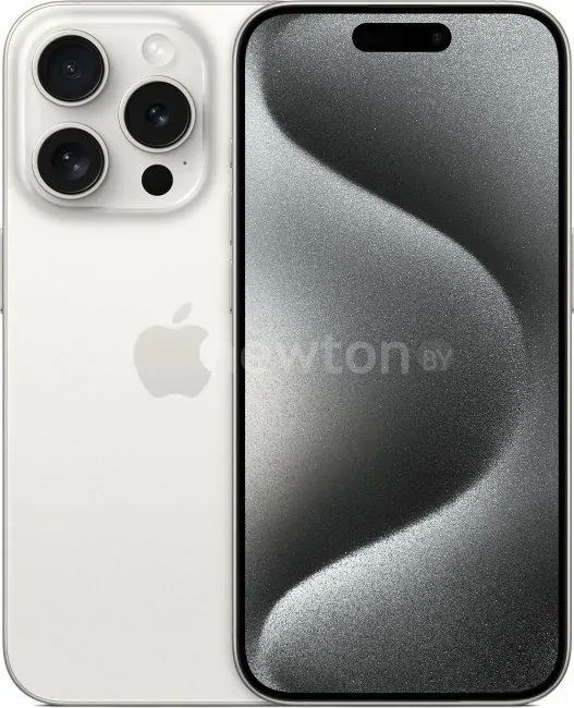 Телефон Apple iPhone 15 Pro 256GB (белый титан)