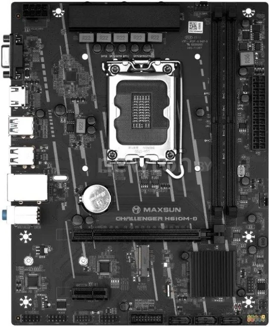 Материнская плата Maxsun Challenger H610M-D