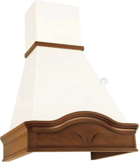Кухонная вытяжка Elikor Ампир 60П-650-П3Г (бежевый/бук орех)