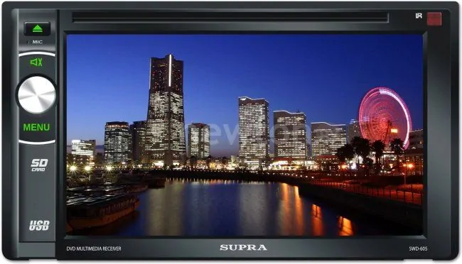 СD/DVD-магнитола Supra SWD-607NV