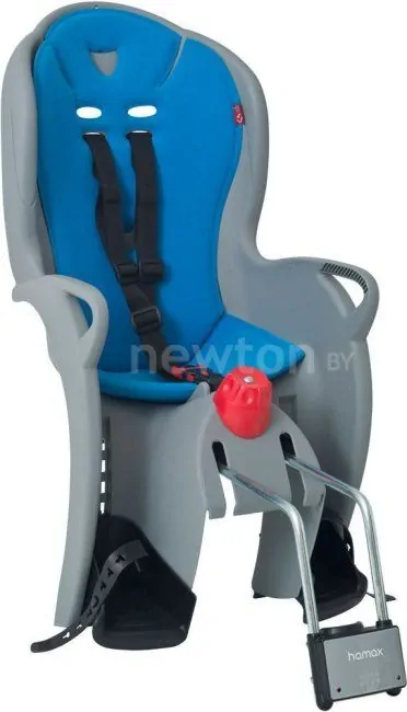 Детское велокресло Hamax Sleepy (medium grey/light blue)