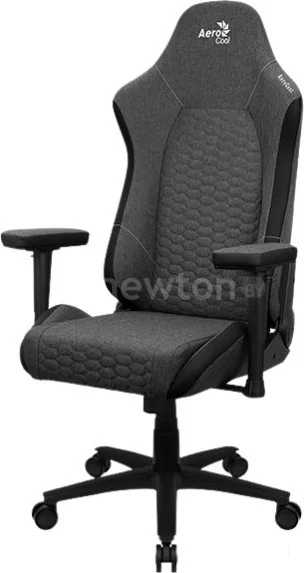 Кресло AeroCool Crown Plus AeroWeave (черный)