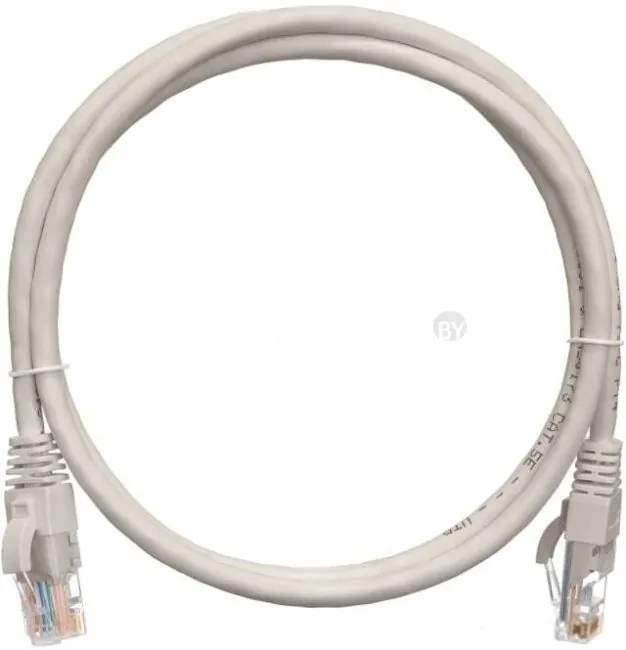 Кабель Netlan RJ45 - RJ45 EC-PC4UD55B-020-GY (2 м, серый)