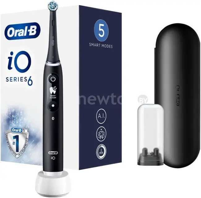 Электрическая зубная щетка Oral-B iO 6 (black lava)