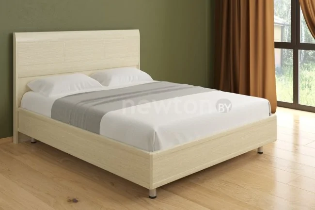 Кровать Лером Камелия КР-2704-БД 180x200 (дуб беленый)
